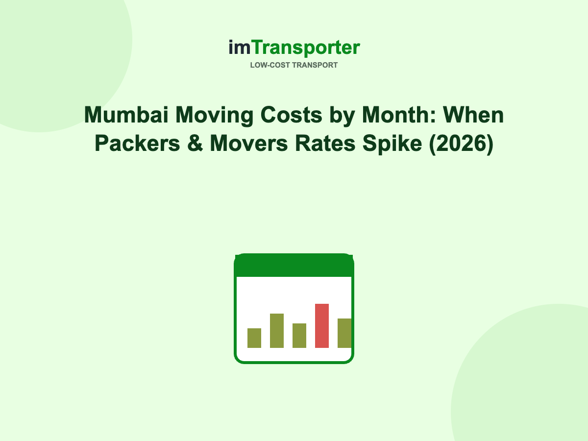 Mumbai Moving Costs by Month: When Packers & Movers Rates Spike (2026)